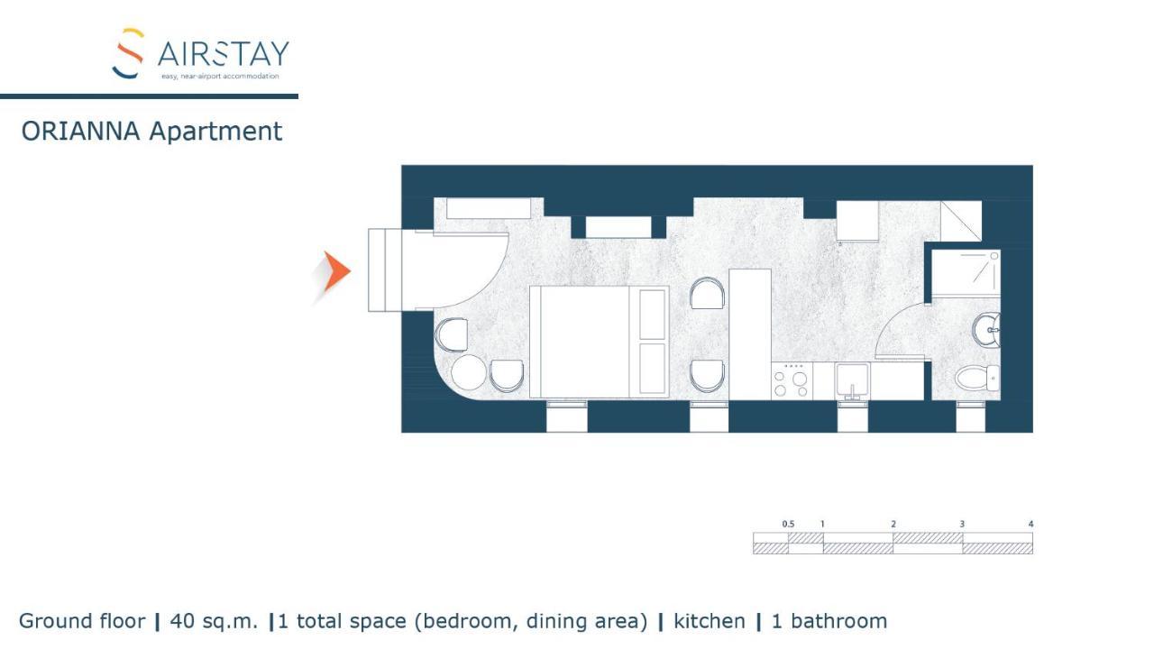 Orianna Apartment Airport By Airstay Spáta Eksteriør billede